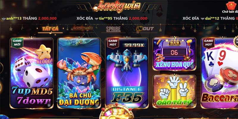 Ưu điểm luckywin